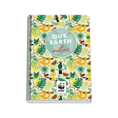 dohe-wwf-tropic-cuaderno-espiral-folio-80-hojas-cuadricula-4mm-con-margen-tapa-rigida-impresa-a-todo-color-y