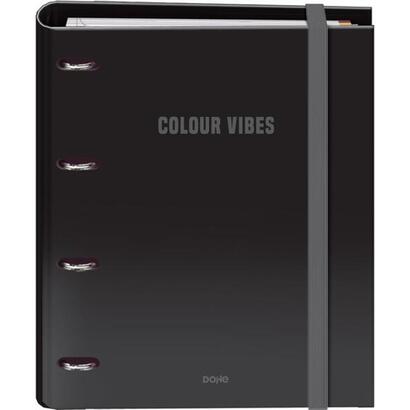 dohe-colour-vibes-carpeta-de-4-anillas-mixtas-de-35mm-recambio-100-hojas-cuadricula-5mm-formato-a4-cierre-con-goma
