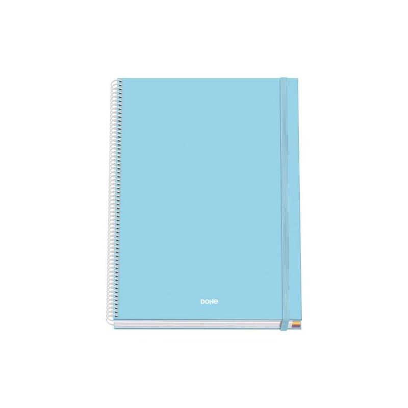 dohe-serenity-cuaderno-espiral-a4-100-hojas-microperforadas-cuadricula-5mm-tapa-dura-carton-forrado-cierre-de-goma