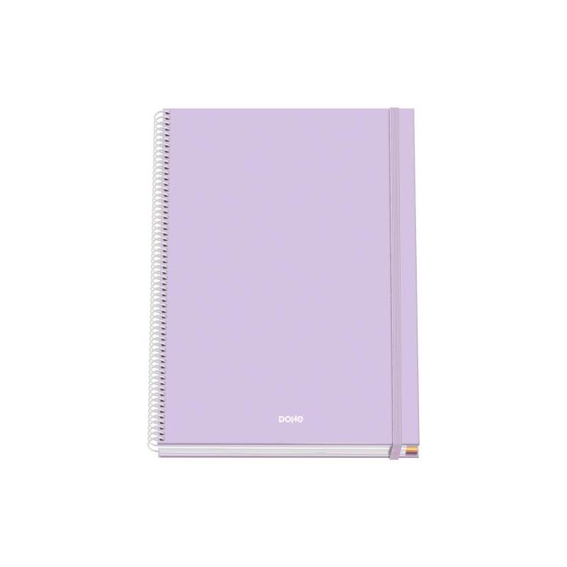dohe-serenity-cuaderno-espiral-a4-100-hojas-microperforadas-cuadricula-5mm-tapa-dura-carton-forrado-cierre-de-goma