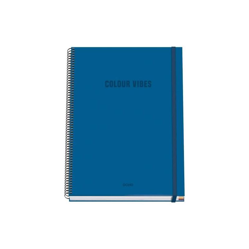 dohe-colour-vives-cuaderno-espiral-a4-100-hojas-microperforadas-cuadricula-5mm-tapa-dura-carton-forrado-cierre-de