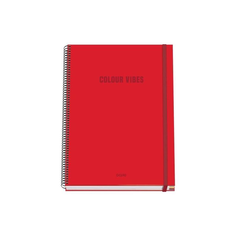dohe-colour-vives-cuaderno-espiral-a4-100-hojas-microperforadas-cuadricula-5mm-tapa-dura-carton-forrado-cierre-de