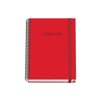 dohe-colour-vives-cuaderno-espiral-a5-100-hojas-cuadricula-5mm-tapa-dura-impresa-a-todo-color-y-plastificada-en