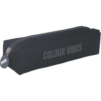 dohe-colour-vibes-portatodo-cuadrado-cierre-con-cremallera-y-tirador-de-goma-negro