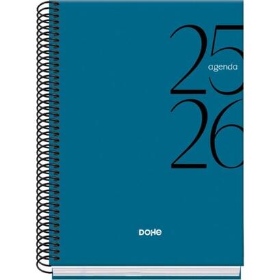 pack-de-10-unidades-dohe-system-agenda-escolar-2526-espiral-a5-semana-vista-papel-70gm2-cubierta-de-carton