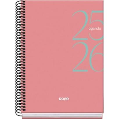 pack-de-10-unidades-dohe-system-agenda-escolar-2526-espiral-a5-semana-vista-papel-70gm2-cubierta-de-carton