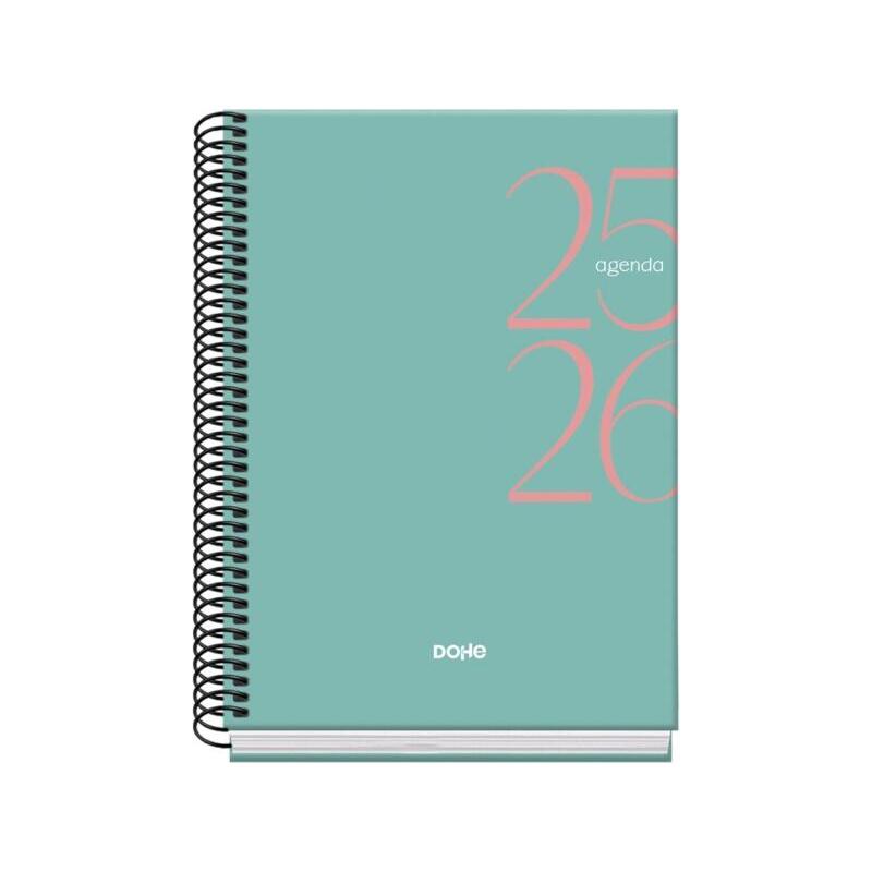 pack-de-10-unidades-dohe-system-agenda-escolar-2526-espiral-a5-semana-vista-papel-70gm2-cubierta-de-carton