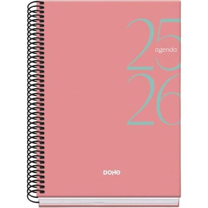 pack-de-10-unidades-dohe-system-agenda-escolar-2526-espiral-a5-dia-pagina-papel-70gm2-cubierta-de-carton