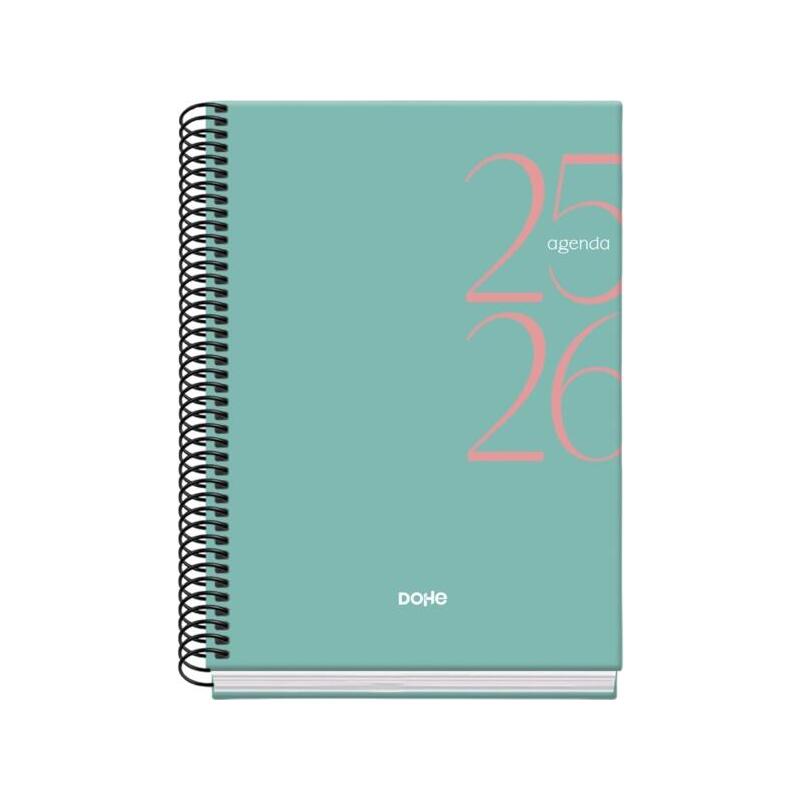 pack-de-10-unidades-dohe-system-agenda-escolar-2526-espiral-a5-dia-pagina-papel-70gm2-cubierta-de-carton