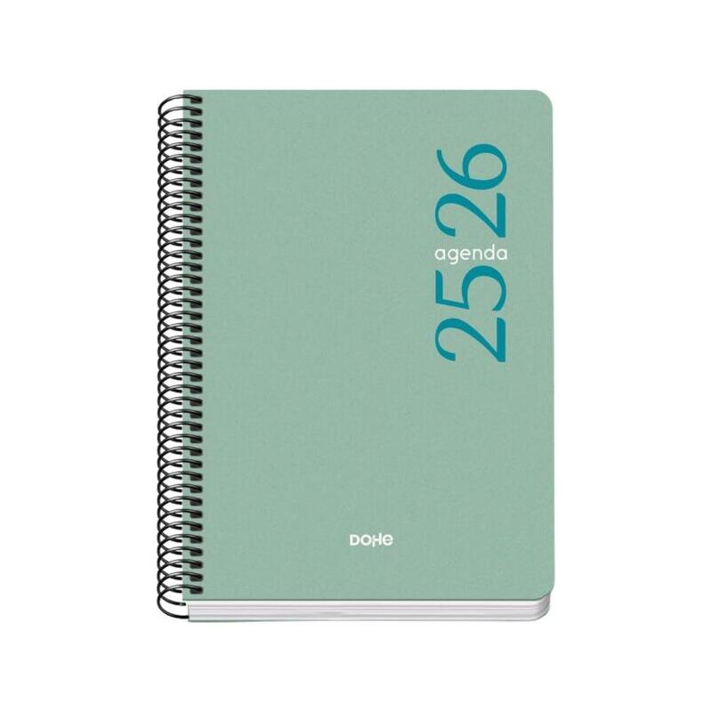 pack-de-10-unidades-dohe-esencial-agenda-escolar-2526-espiral-a5-semana-vista-papel-70gm2-cubierta-en