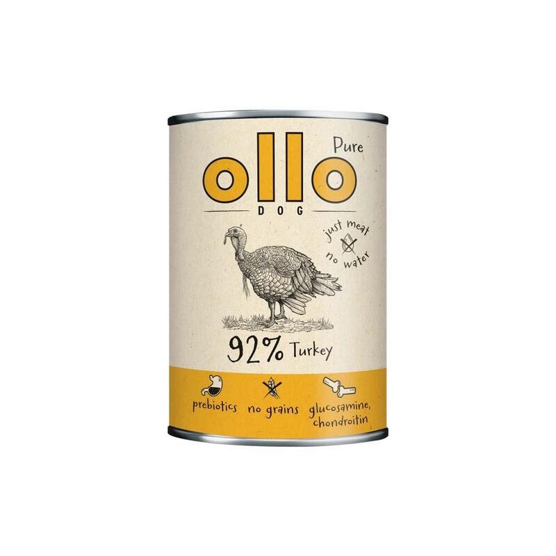 comida-humeda-para-perros-ollo-pure-turkey-850g