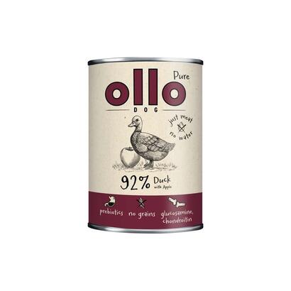 comida-humeda-para-perros-ollo-pure-duck-with-apple-400g