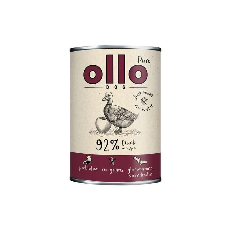 comida-humeda-para-perros-ollo-pure-duck-with-apple-400g