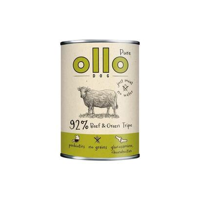 comida-humeda-para-perros-ollo-pure-beef-and-green-tripe-400g