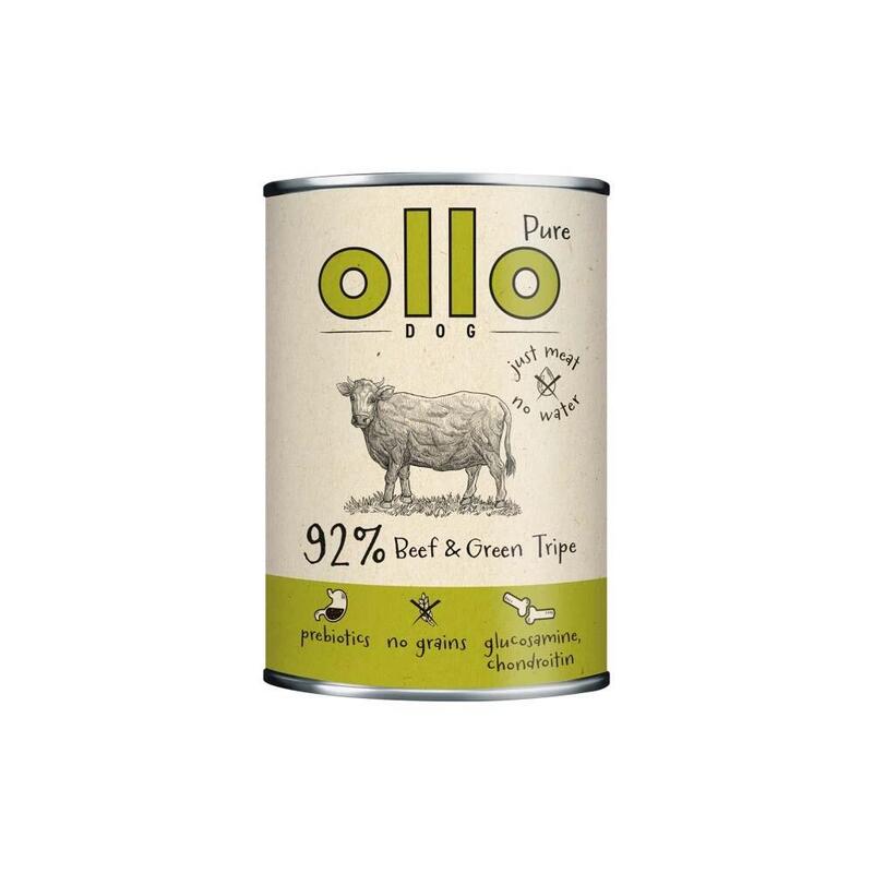 comida-humeda-para-perros-ollo-pure-beef-and-green-tripe-400g