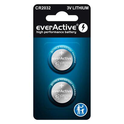 everactive-cr2032-mini-bateria-de-litio-blister-2-unidades