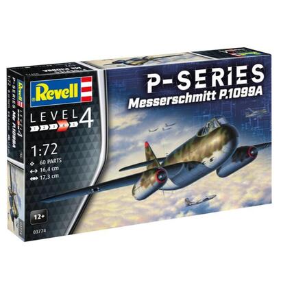 model-plastikowy-samolot-messerschmitt-p1099a-p-ser-172