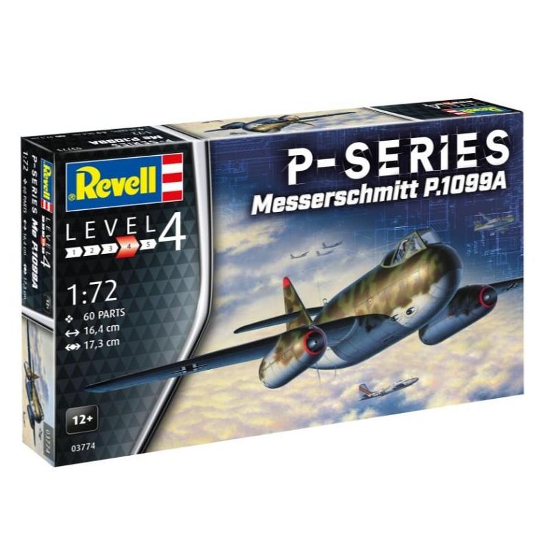 model-plastikowy-samolot-messerschmitt-p1099a-p-ser-172