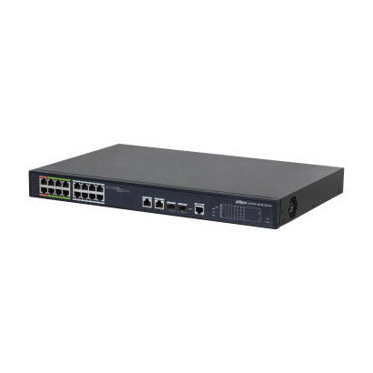 dahua-lr2218-16et-240-switch-epoe-16-puertos-10100-8-epoeeoc-8-poe-2-uplink-combo-gigabitsfp-8023at-240w-manejable-layer-2-modo-