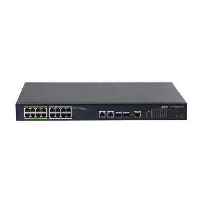 dahua-lr2218-16et-240-switch-epoe-16-puertos-10100-8-epoeeoc-8-poe-2-uplink-combo-gigabitsfp-8023at-240w-manejable-layer-2-modo-