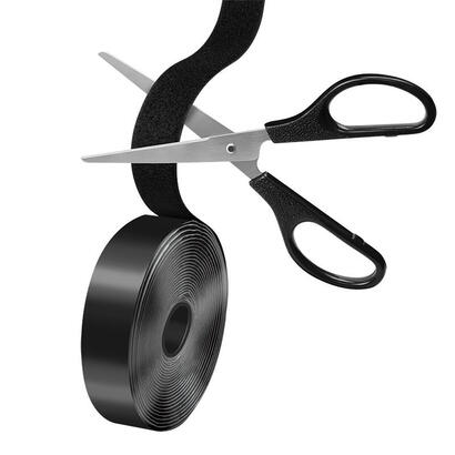 logilink-juego-de-cintas-de-velcro-negro-anchura-25-mm-rollo-5m