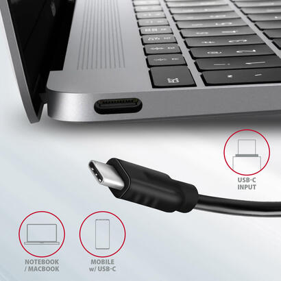 hmc-5g21-wieloportowy-hub-usb-5in1-10gbps-2x-usb-a-2x-usb-c-hdmi-4k30hz-pd-60w-13cm-usb-c-kabel