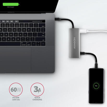 hmc-5g21-wieloportowy-hub-usb-5in1-10gbps-2x-usb-a-2x-usb-c-hdmi-4k30hz-pd-60w-13cm-usb-c-kabel