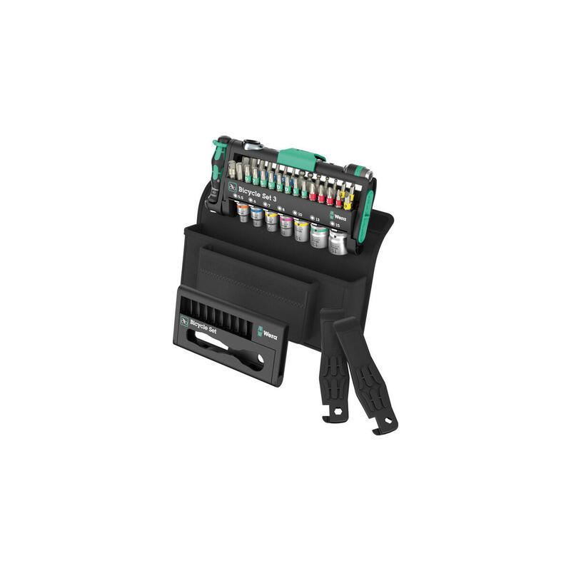 wera-bicycle-set-3-2025-juego-de-herramientas-negroverde-41-piezas-incluido-trinquete-de-punta-reversible-14-05004187001