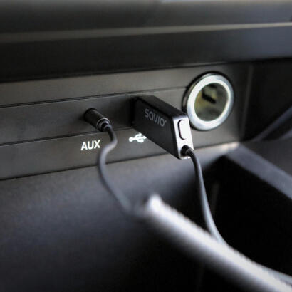 savio-tr-16-transmisor-fm-2400-24835-mhz-bluetooth-negro-plata