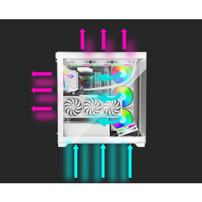 caja-pc-xilence-xilent-gleam-vidrio-templado-x818wargb-blanca