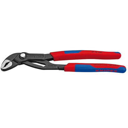 knipex-cobra-87-02-250-250mm-rohr-wasserpumpen-zange-wasserpumpenzange-25-fach-verstellbar-87-02-250