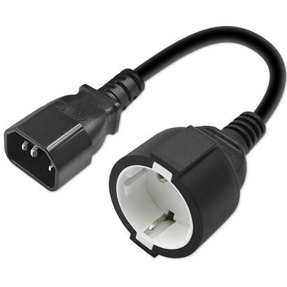 qoltec-53906-adapter-iec-320-c14-schuko-015m