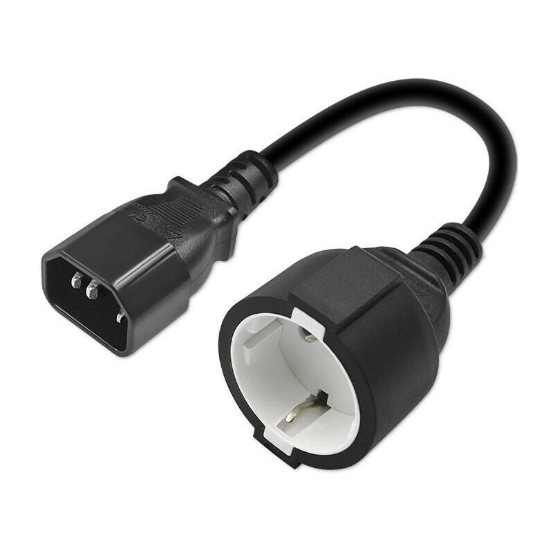qoltec-53906-adapter-iec-320-c14-schuko-015m