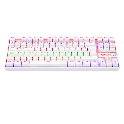 redragon-kumara-2-teclado-mecanico-gaming-rainbow-espanol-blanco