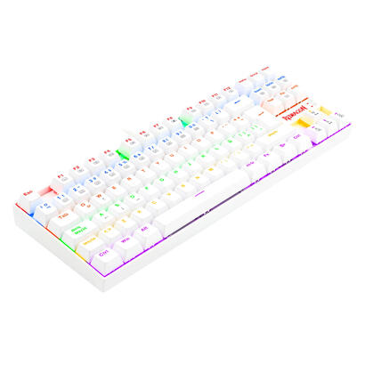 redragon-kumara-2-teclado-mecanico-gaming-rainbow-espanol-blanco
