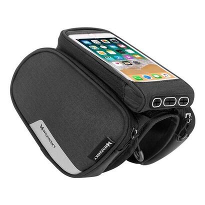 wozinsky-wbb7bk-bolsa-de-bicicleta-para-cuadro-funda-de-telefono-desmontable-negro