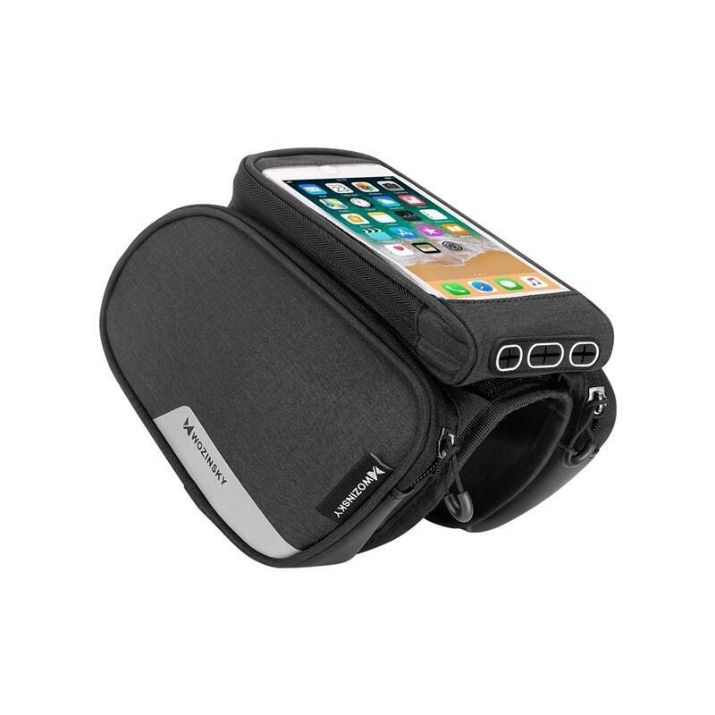 wozinsky-wbb7bk-bolsa-de-bicicleta-para-cuadro-funda-de-telefono-desmontable-negro