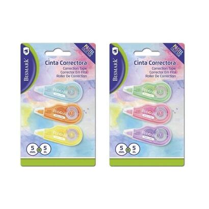 pack-de-12-unidades-bismark-mini-pastel-pack-de-3-cintas-correctoras-5mmx5m-perfecta-adherencia-al-papel-