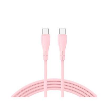 cable-cool-usb-c-a-usb-c-1m-silicona-pink