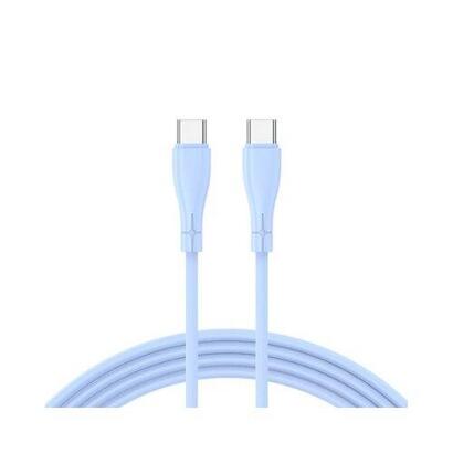cable-cool-usb-c-a-usb-c-1m-silicona-blue