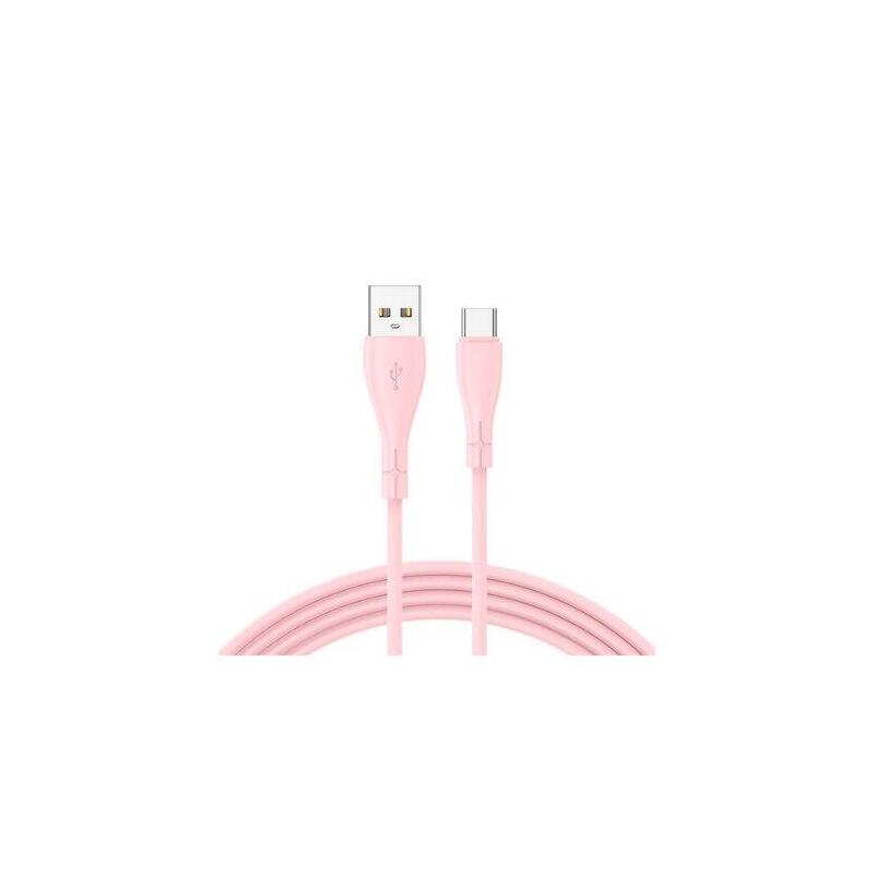 cable-cool-usb-a-usb-c-1m-nylon-pink