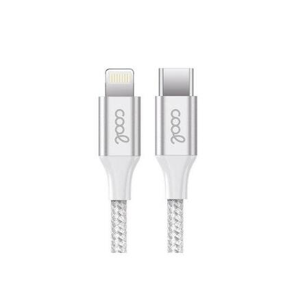 cable-cool-usb-c-a-lightning-12m-nylon-white