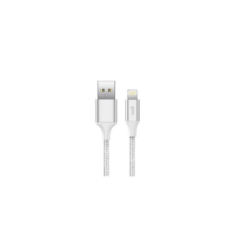 cable-cool-usb-lightning-12m-nylon-white