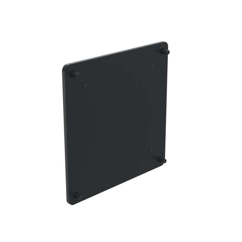 spacepole-vesa-75-100-converter-plate-white