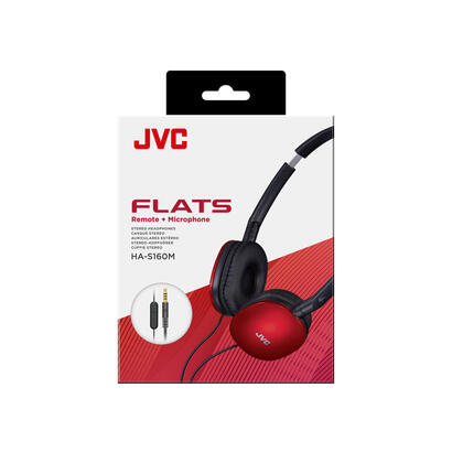 auriculares-jvc-ha-s160m-ru-red