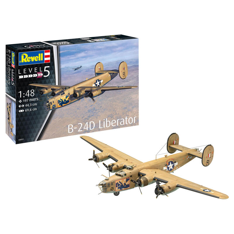 revell-b-24d-liberator-148 revell-b-24d-liberator-148
