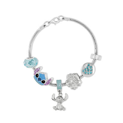 pulsera-charm-stitch-disney-plata
