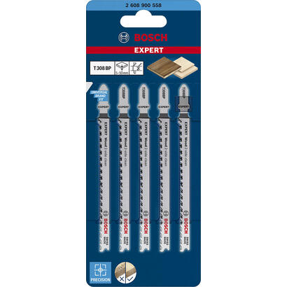 bosch-hoja-de-sierra-de-calar-expert-t-308-bp-wood-2-side-clean-5-piezas-2608900558