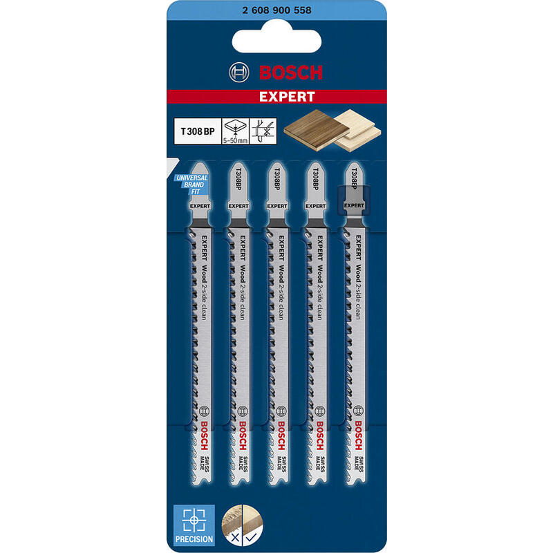 bosch-hoja-de-sierra-de-calar-expert-t-308-bp-wood-2-side-clean-5-piezas-2608900558