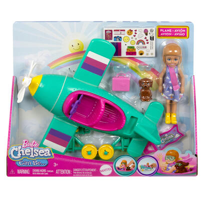 muneca-mattel-barbie-family-friends-nueva-chelsea-can-be-plane